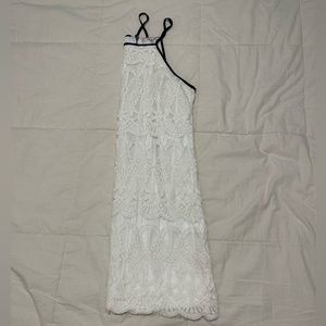 White lace dress